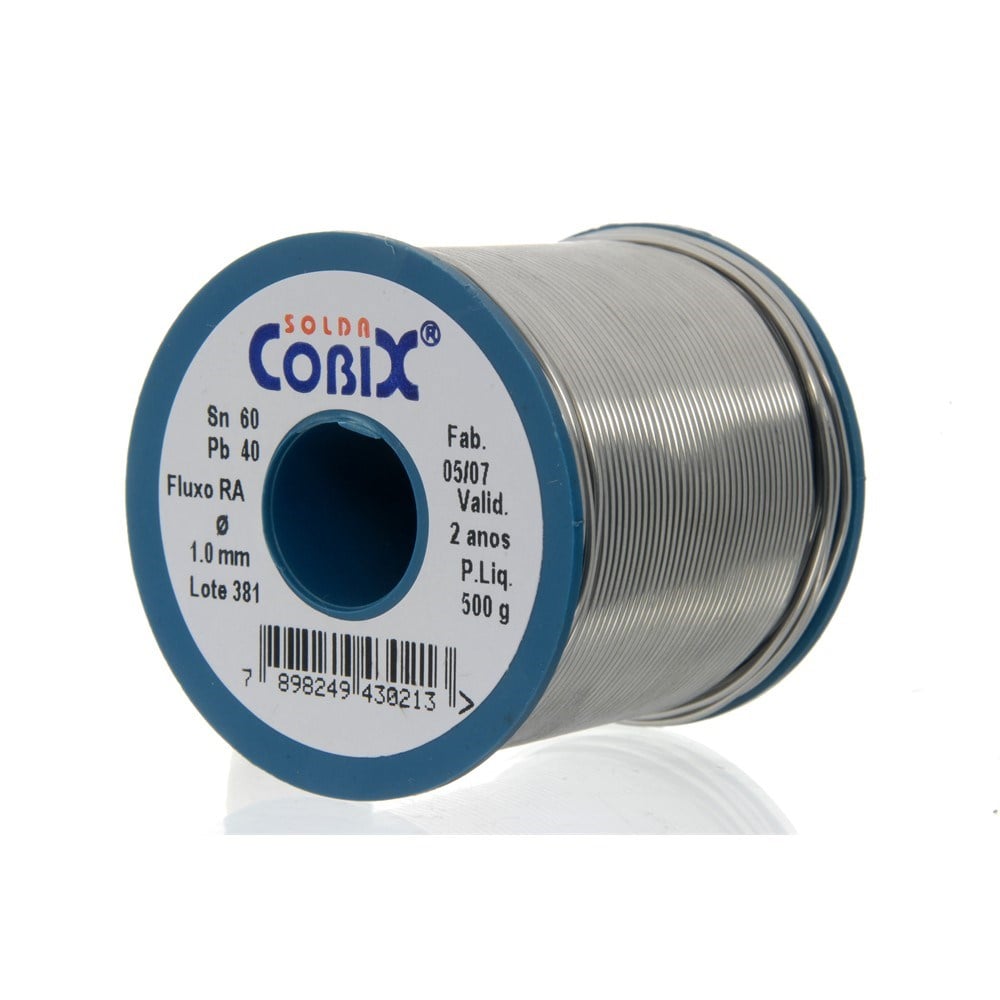 Solda Cobix Carretel 1.0MM Azul 500G 116