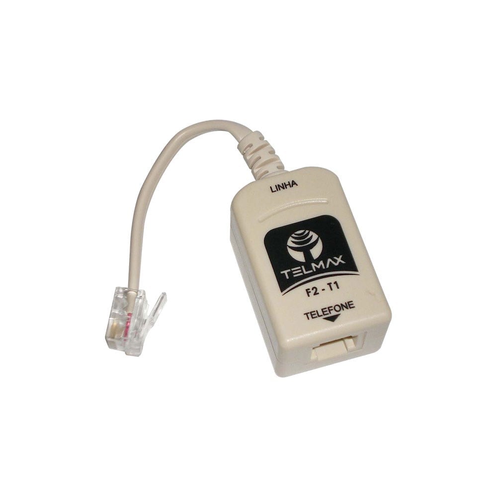 Filtro Protetor Telmax Net Adsl F2T1 Bege 68