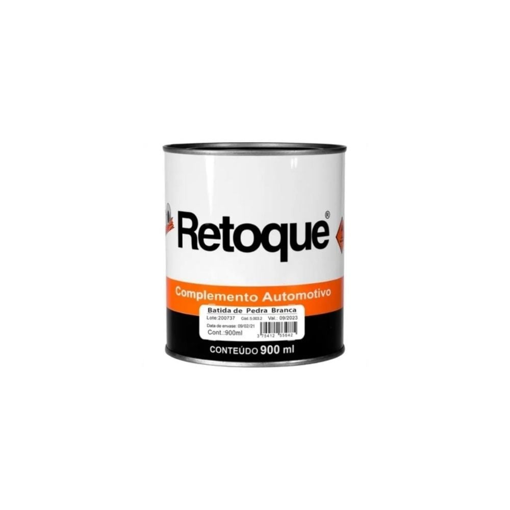 Bate Pedra Retoque Branca 900ML | 104 - imagem 1