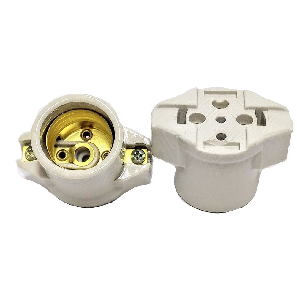 Receptaculo Morumbi Latão E-27 com Protetor 455 Blister 9030008707100