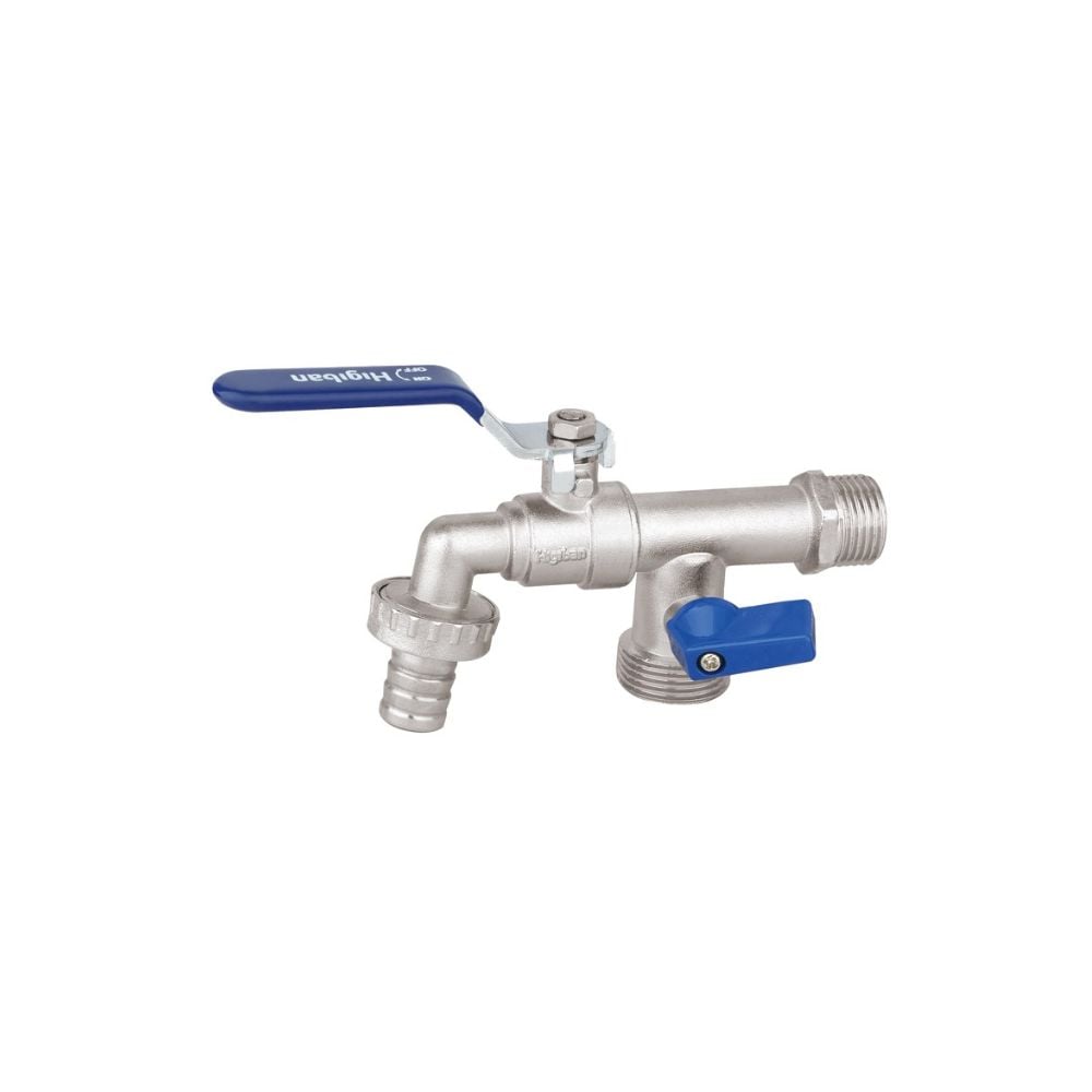 Torneira Esfera Máquina / Tanque Higiban 1/2X3/4" | 212394