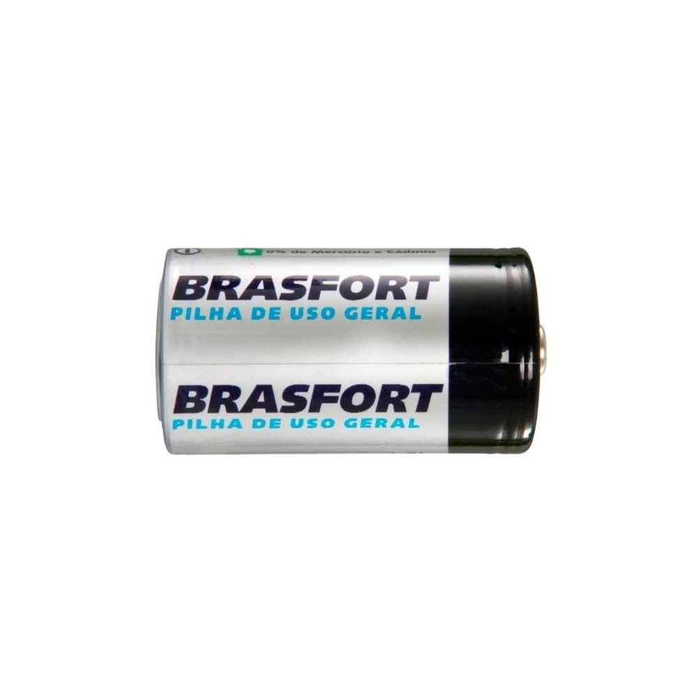 Pilha Brasfort Grande Tipo D 2 Unidades | 6311 - imagem 1