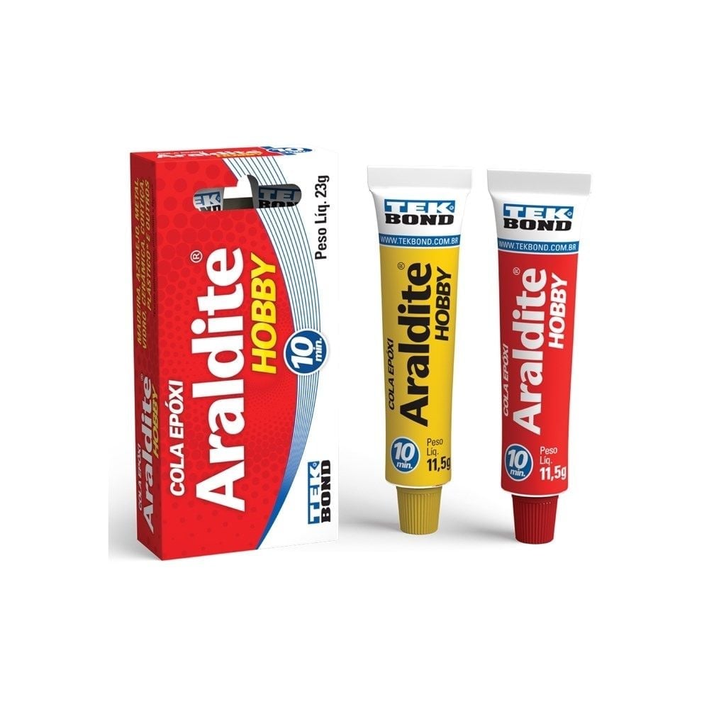Araldite Tekbond Hobby 23 Gramas | 69957366147