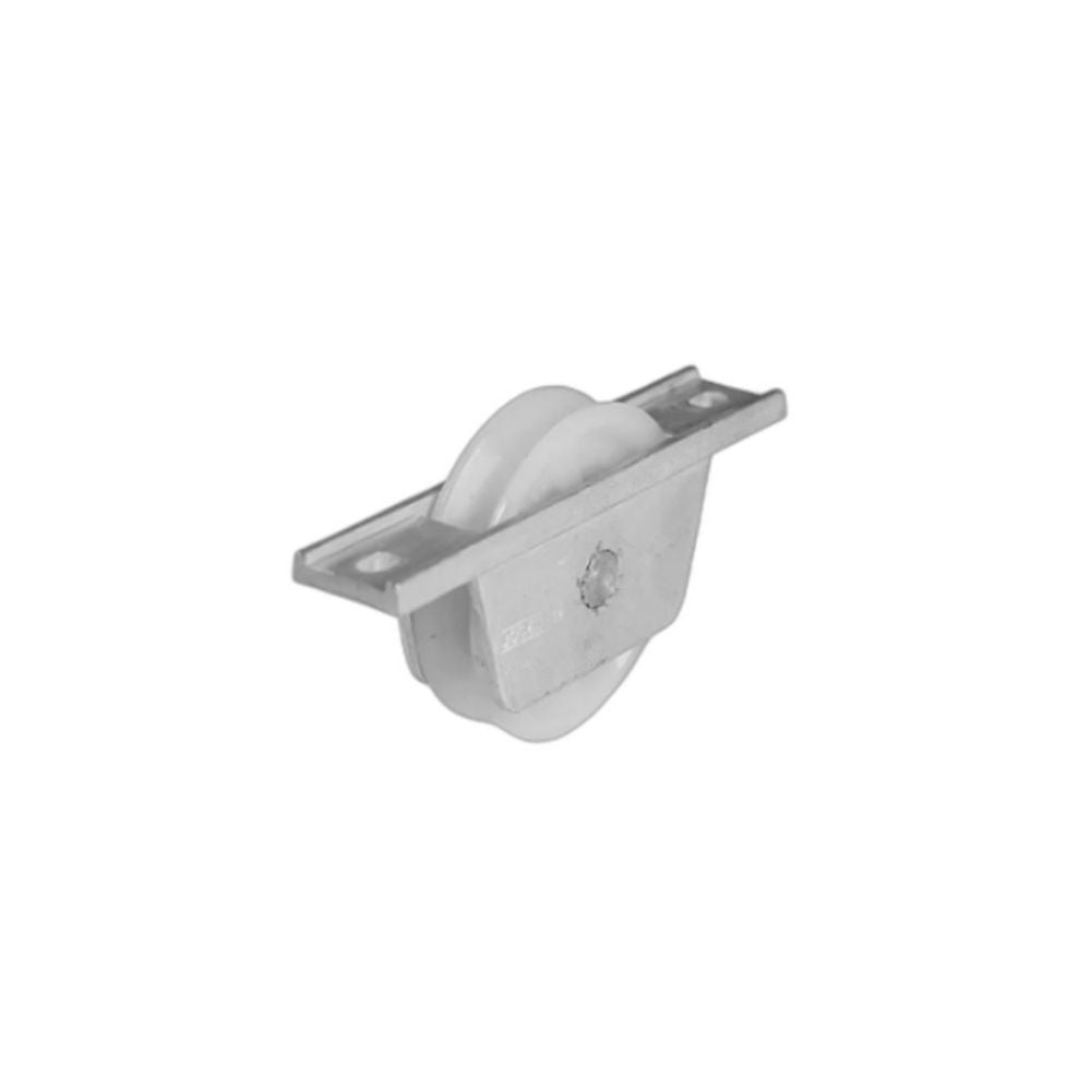 Roldana Nylon Jocec "V" com Suporte Aberto em Alumínio 60mm | A10101 - imagem 1