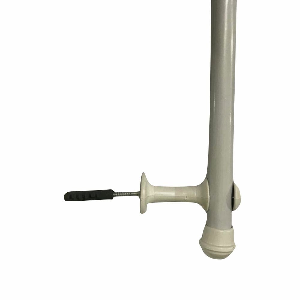 Varão Cortina Cadiz Simples 2M Branco com Suporte 20001