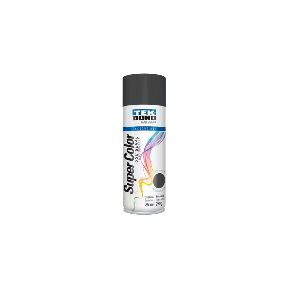 Spray Tekbond Grafite 350ML | 23121006900 - imagem 1