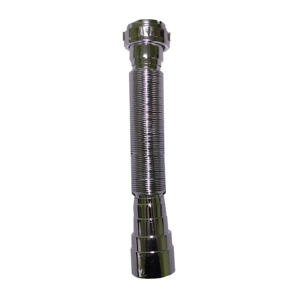 Sifão PVC Flexível Delflex Cromado Universal Arruela PVC Sf M