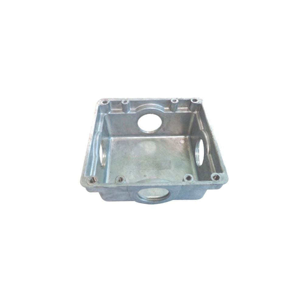 Caixa Piso Alumínio Fundido 4x4 Baixa X 1" cps44bx 1