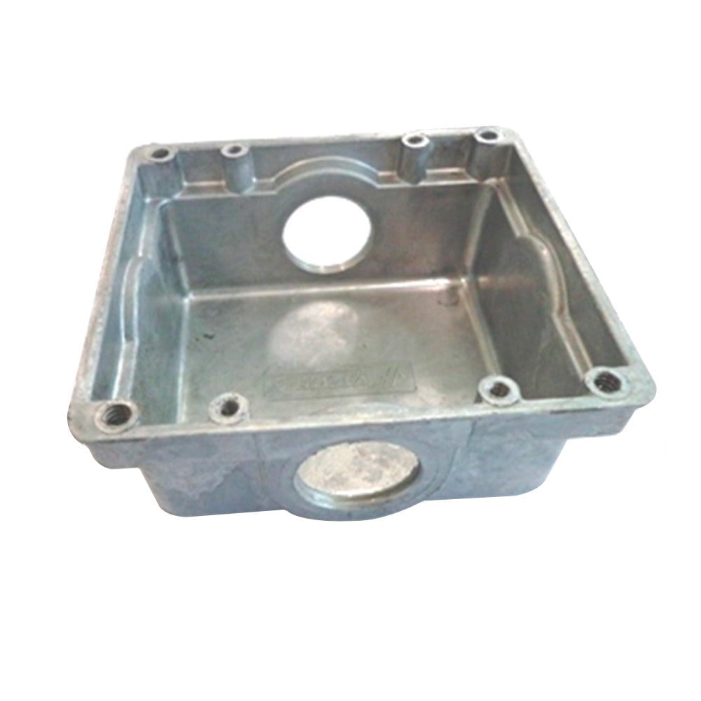Caixa Piso Alumínio Fundido 4x4 Baixa Entrada/Saida 1" cps44bc 1