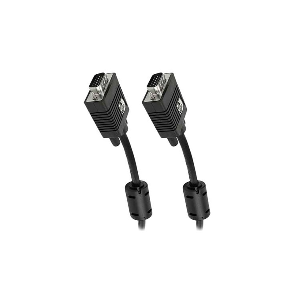 Cabo VGA Info - VGA Macho + VGA Macho - com Filtro - Preto - 2M 018-9572