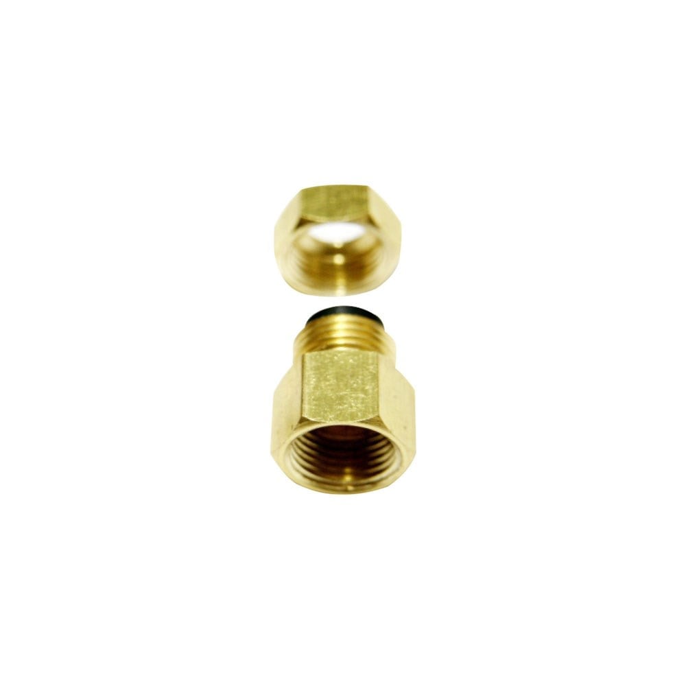 Adaptador Gás Dako X Politec 1/2" Npt Fêmea 1100001/60001