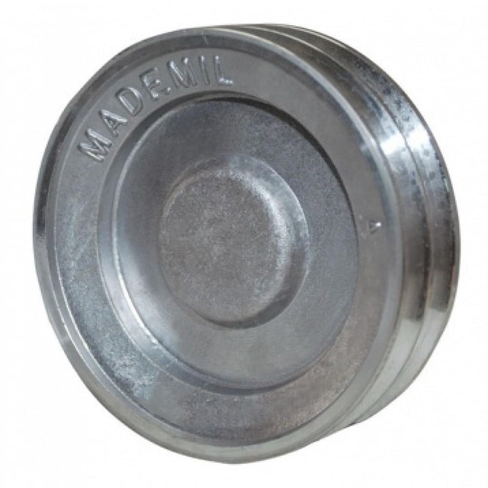 Polia Alumínio Mademil "A" 2 Canais 2.3/8"/60 PAL60A2