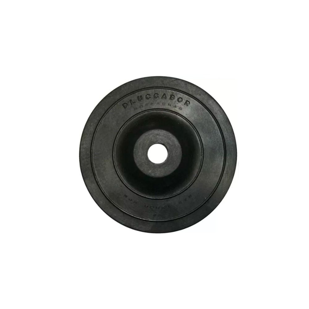 Disco Borracha Dlucca - 7" para Esmerilhadeira Furo 5/8" | 1823