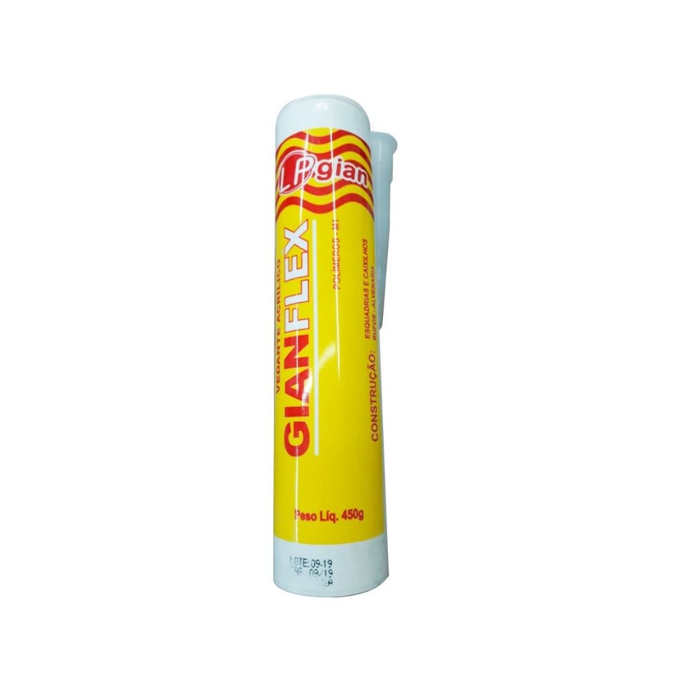 Cola Sela Calha Gianflex Acrílica - Branca 450g | 725-005