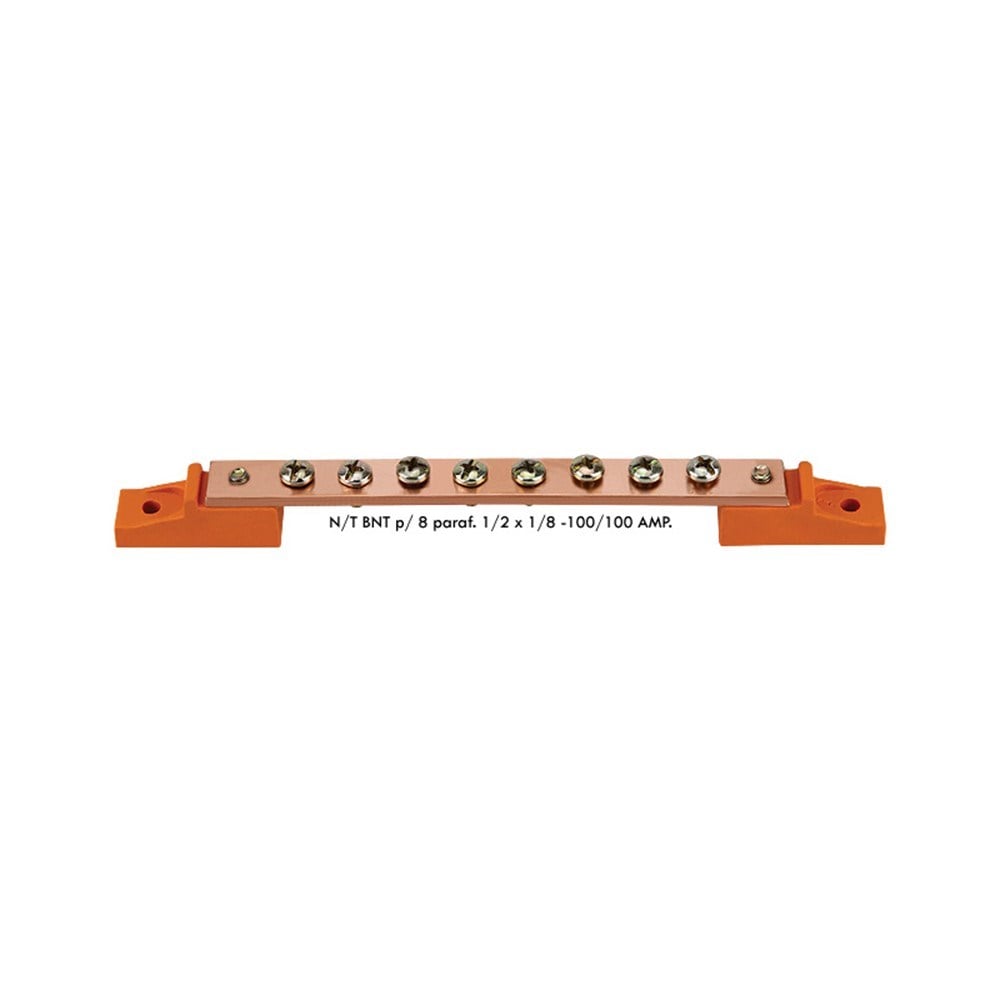 Barramento Neutro/Terra Multhiplos 08 Parafuso 100/150A 17