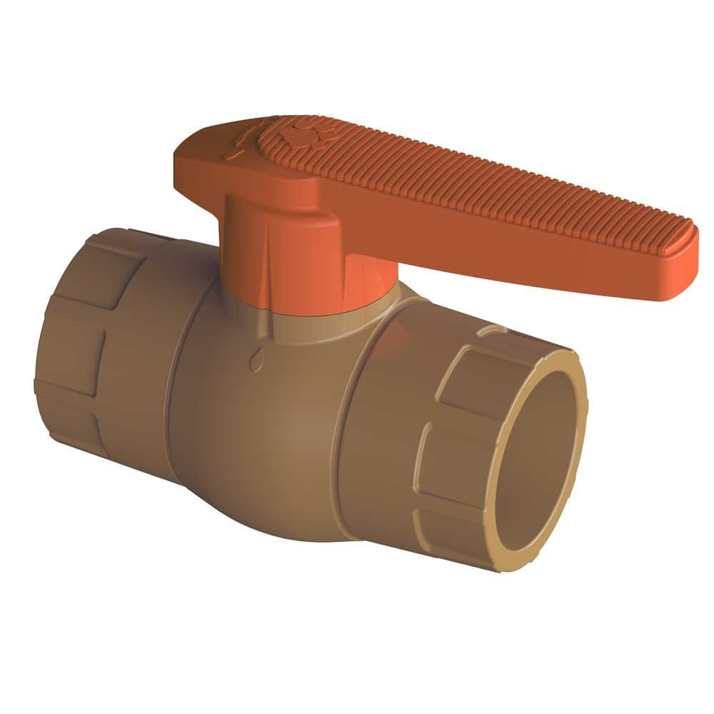 Registro Esfera PVC Tigre Pequeno 25mm Liso Liso 27950310