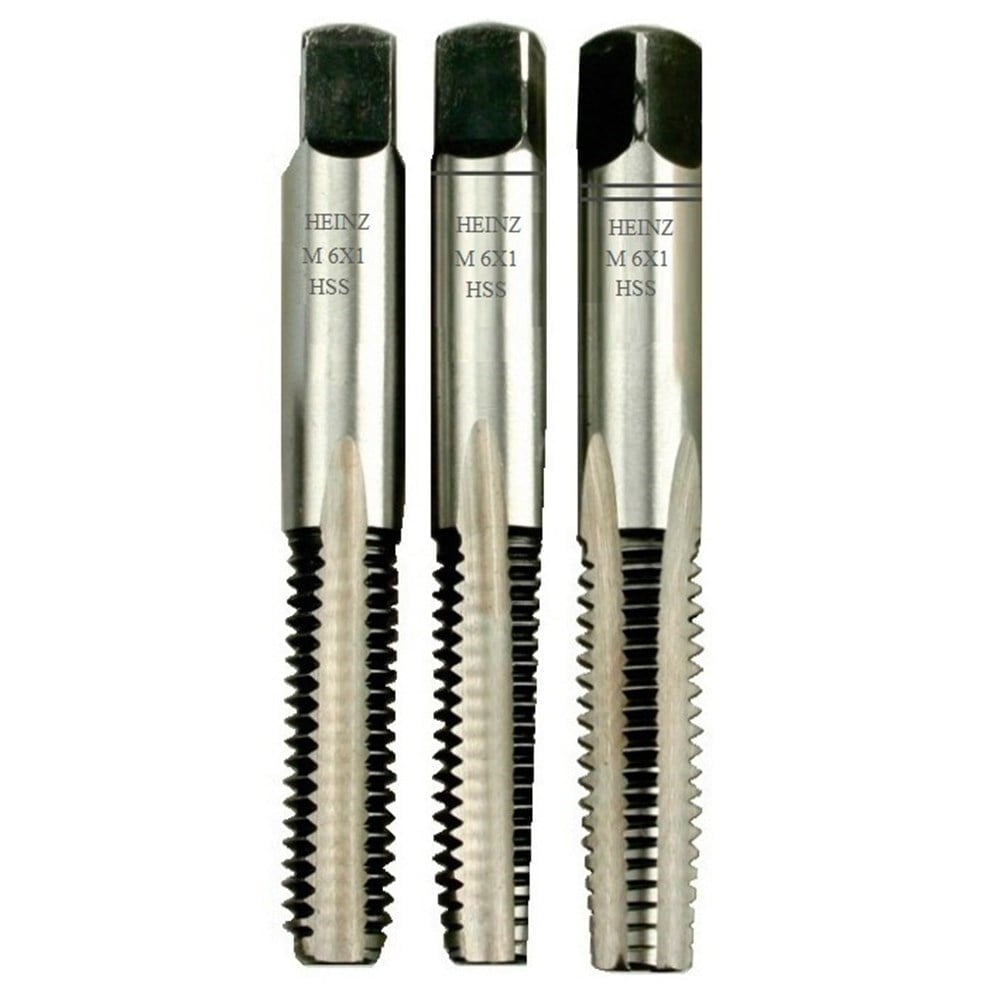 Macho Heinz Aço Rápido Mg 6x1.00mm 3 Peças MRH-049