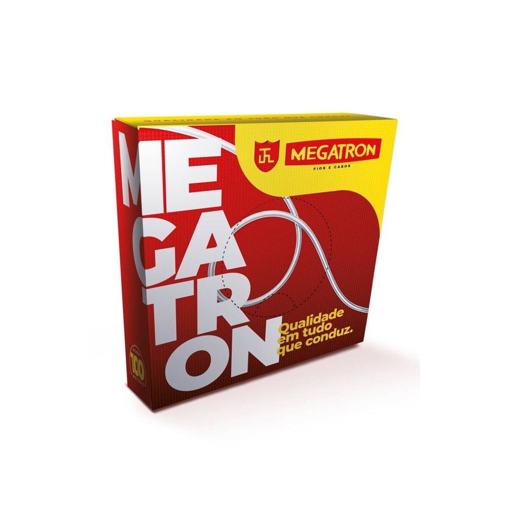 Fio Coaxial Megatron RF75 2X26AWG 100M 1615