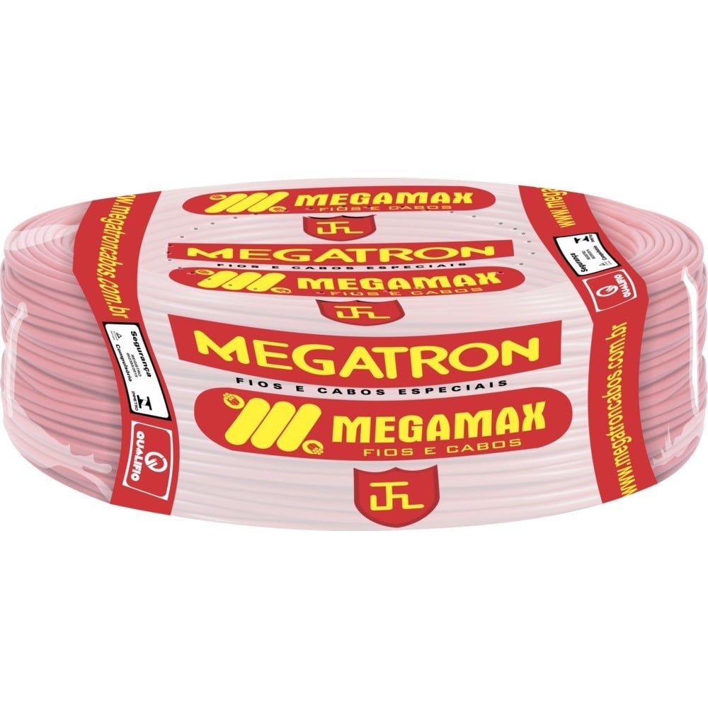 Fio Cabinho Flexível Megatron 1.5 Vermelho 100M 7442