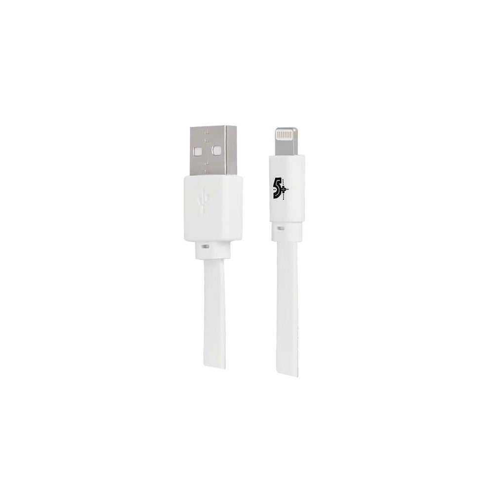 Cabo Lightning Mobile + USB a Macho - 5GB Flat - 1.20M - Branco 018-0031