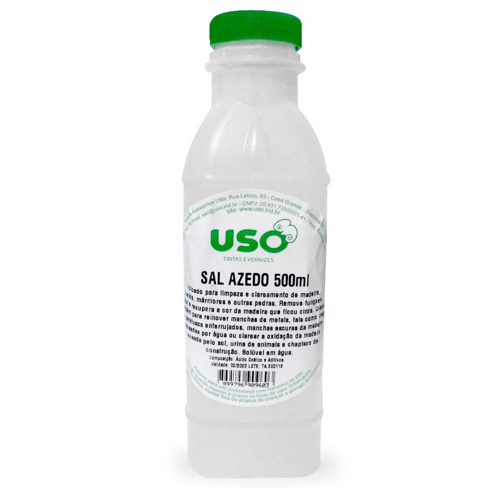 Sal Azedo Uso 500ML Frasco 0977-2