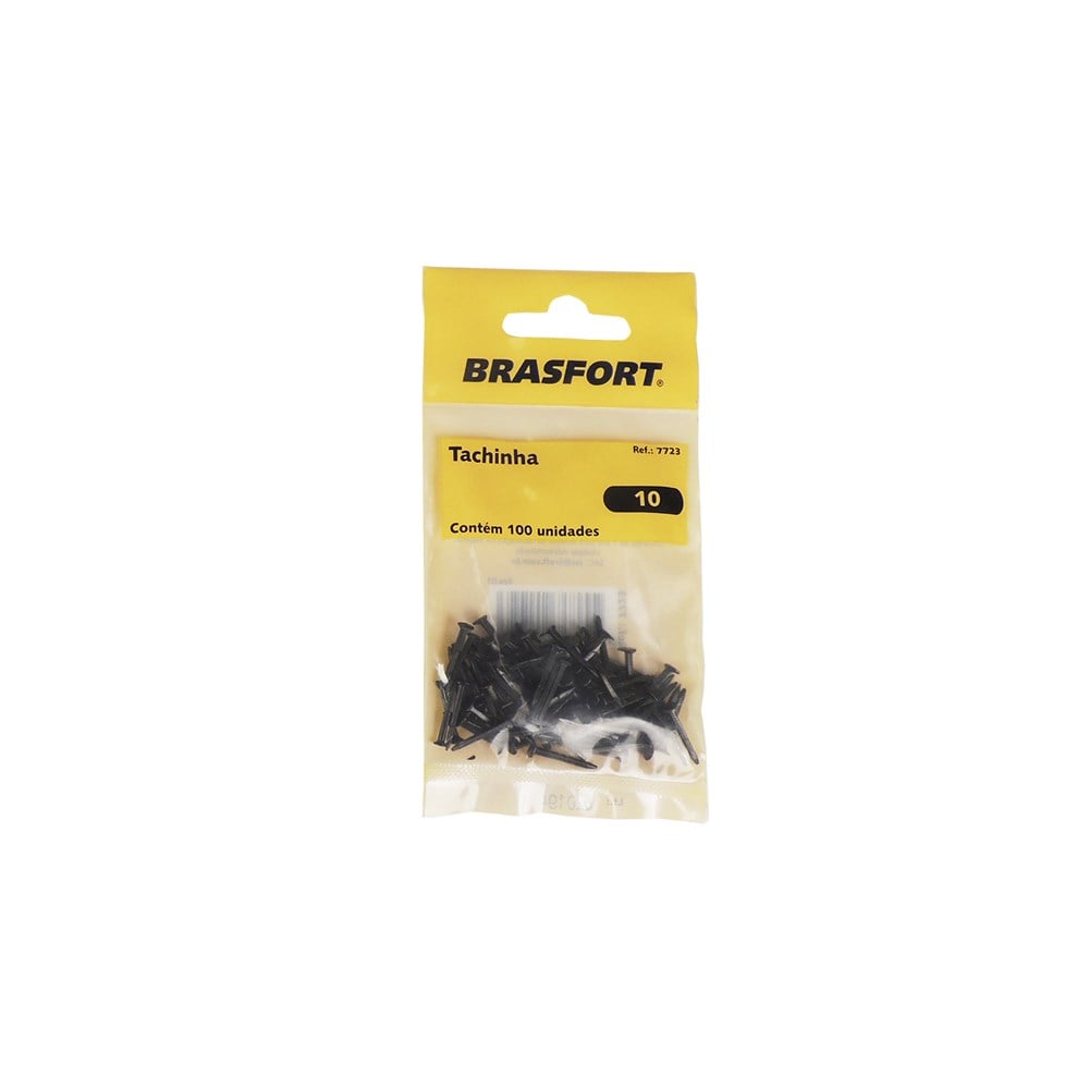 Tachinha Brasfort 10 Blister com 100 Peças 7723