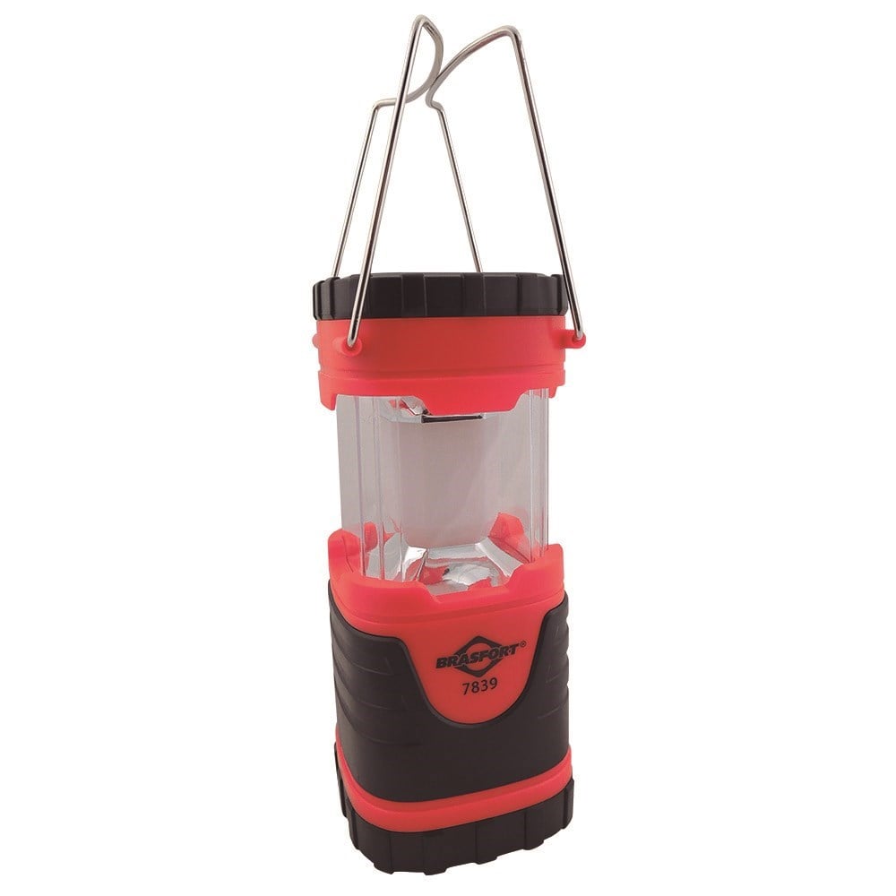 Lampião LED Brasfort Retrátil com Alça - 3 Pilhas AA | 7839