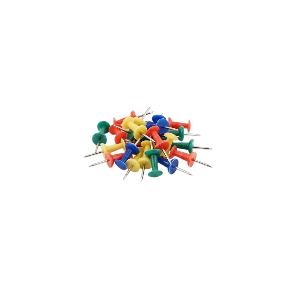 Alfinete Brasfort 10mm Color Cartela com 15 Peças 7732 - imagem 1
