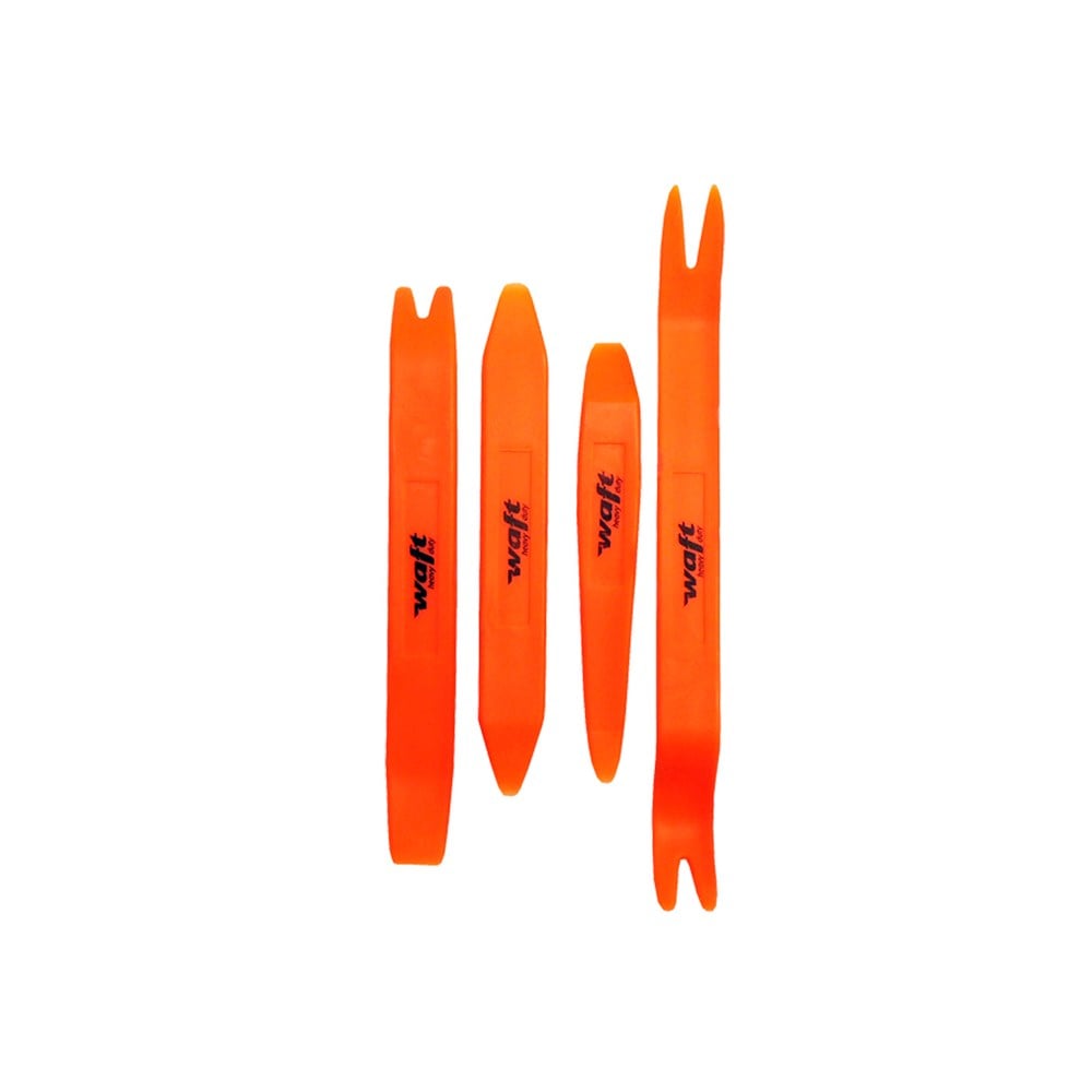 Espátula de Nylon Waft Automotiva Kit com 4 Peças 6347