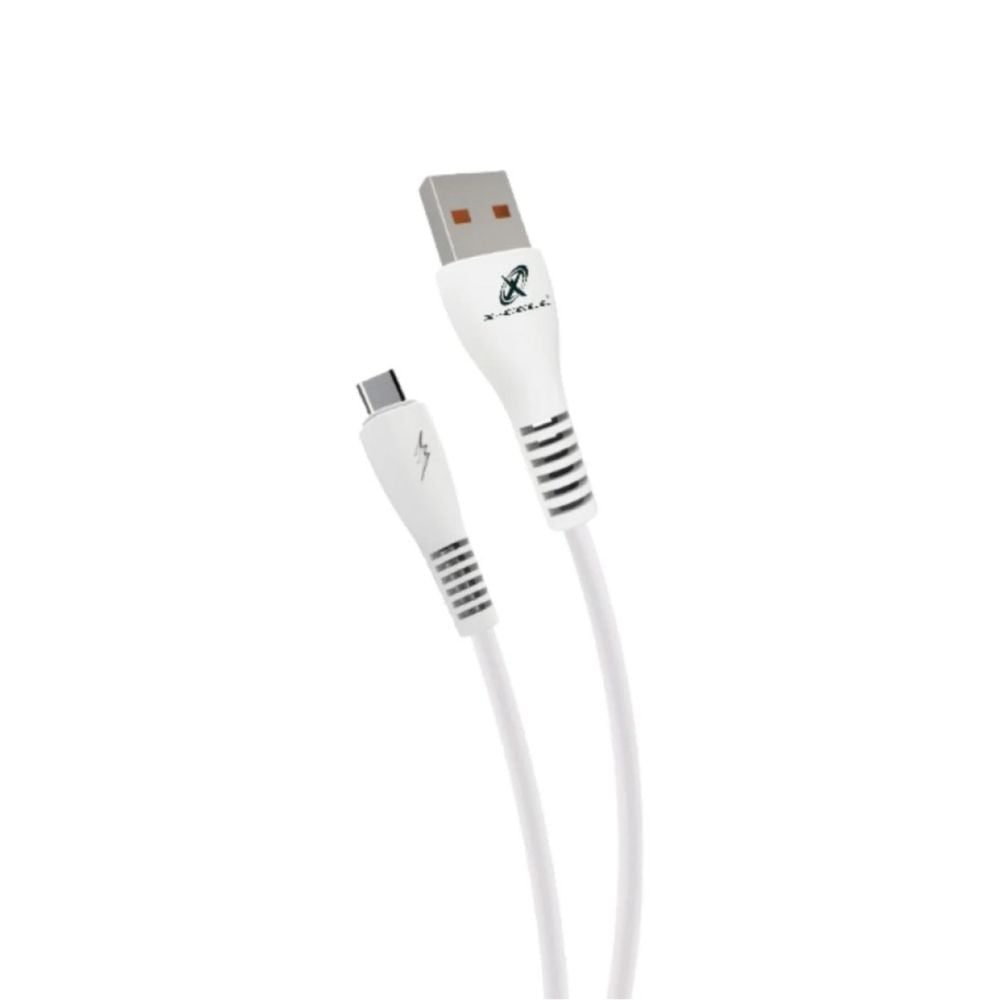 Cabo Flex Gold USB Tipo C Branco 5A 1M | XC-CD-127 - imagem 1