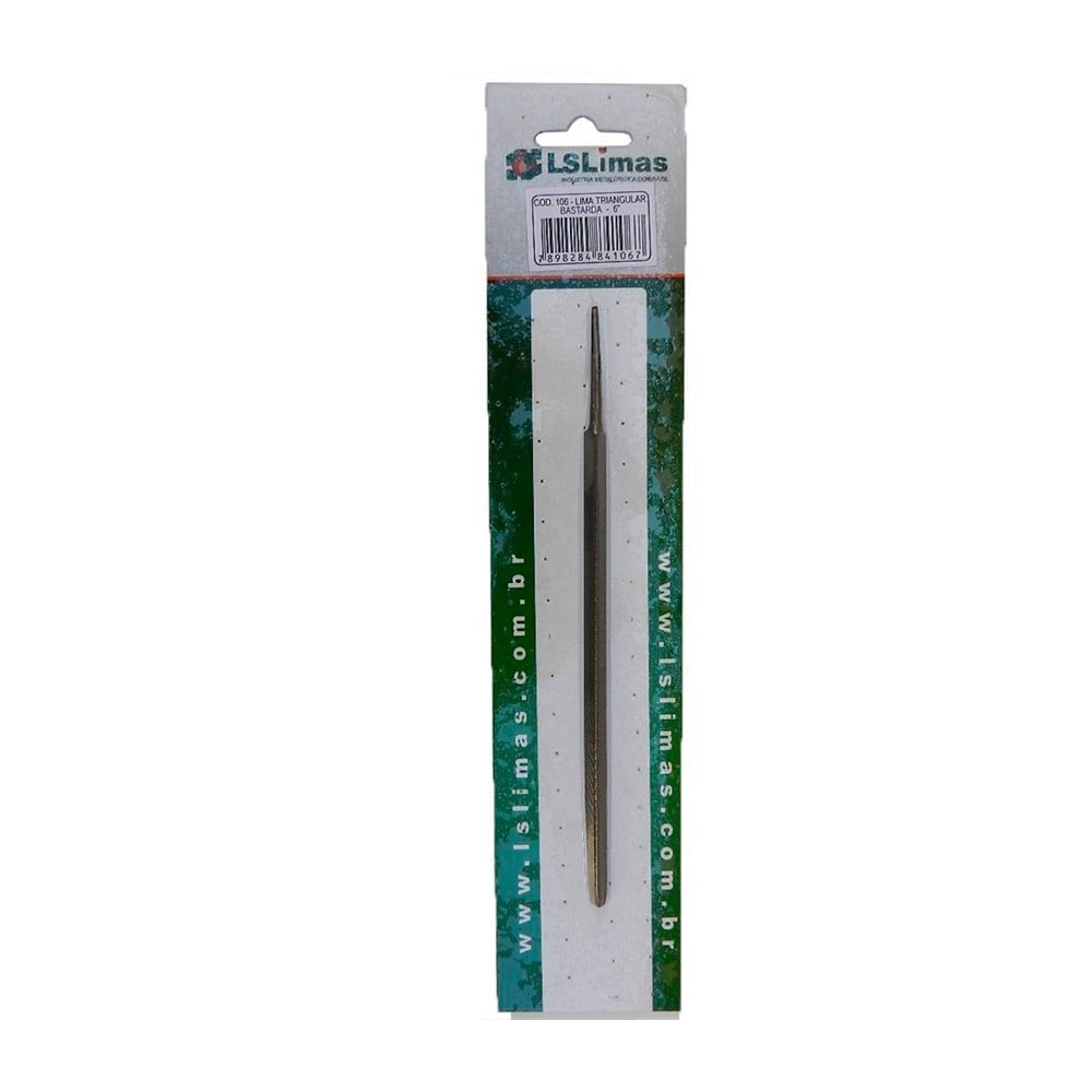 Lima Ls Triangular Bastarda 6" Cartela 106