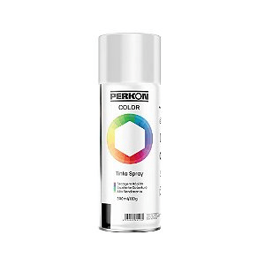 TINTA SPRAY PERKON ALTA TEMP.BRANCO 7170 - imagem 1
