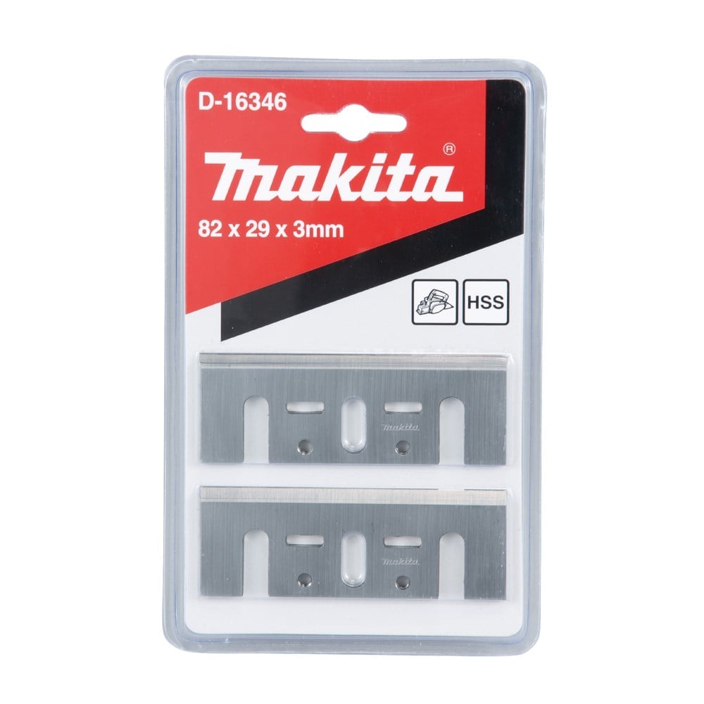 Faca de Plaina Makita Hss 82mm Conjunto D-16346