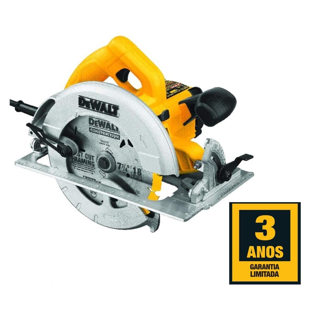 Serra Circular Dewalt 7.1/4" 127V 1800W DWE575-BR